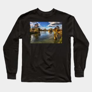 Approaching Day's Lock On The Thames Long Sleeve T-Shirt